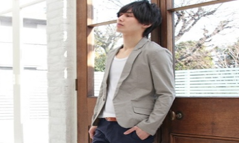 学生コン服装 男性 春夏